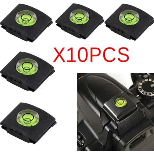 10pcs Camera Bubble Spirit Level Hot Shoe Protector Cover DR Cameras Accessories For Sony A6000 For Canon For Nikon