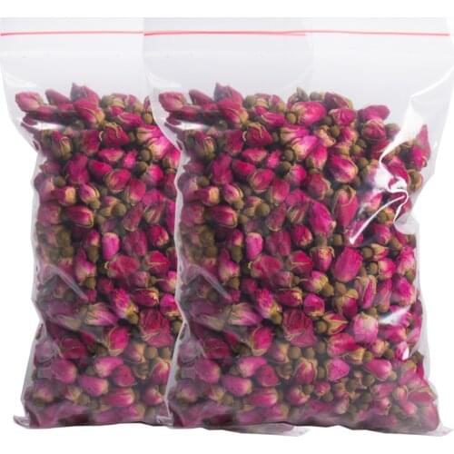 100g free shipping chinese flower buds natural dried mini rose buds crafts sachet bag DIY