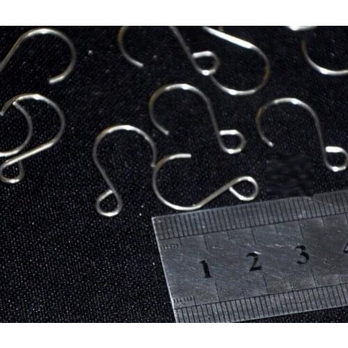 100PCS/lot 23*14mm wedding party Crystal bead curtain 304 Stainless steel track S hook Bead curtain accessories