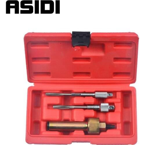 3Pc Glow Plug Puller Removal Remover & Reamer Extractor Set Car Garage Tool