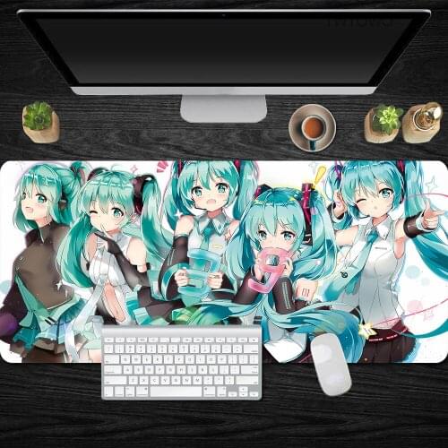900x400mm Anime Big Mouse Pad Sexy Large Rubber Gaming Mat Speed XL Mousepad Protector Keyboard Locking Edge Computer Desk Pad