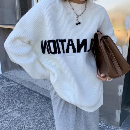 Cheap wholesale 2021 spring autumn winter new fashion casual warm nice women Sweater woman female OL Pullover BAy234