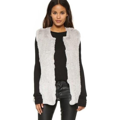 ECTIC Rabbit Fur Coats