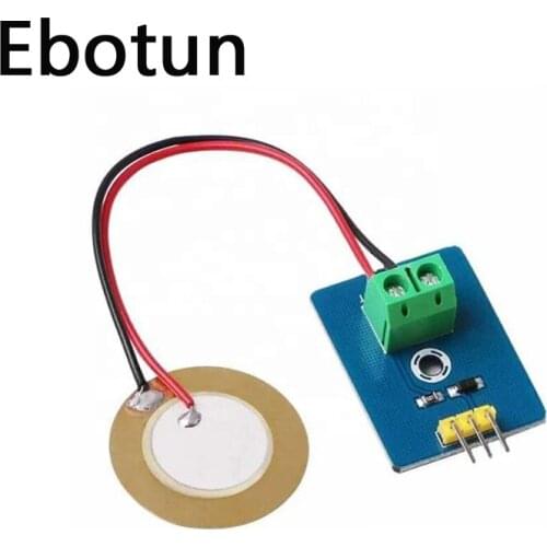 DIY KIT 3.3V/5V Ceramic Piezo Vibration Sensor Module Analog Controller Electronic Components Supplies Sensor for Arduino UNO R3
