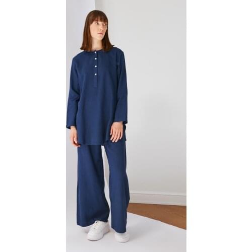 Trendyol Tunic Pants Bottom-Top Suit TCTSS21AU0316
