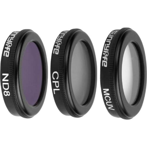 Mavic 2 Zoom 3PCS Set UV CPL ND8 Filter Camera Lens Filters MCUV Filter for DJI Mavic 2 drone parts accessories