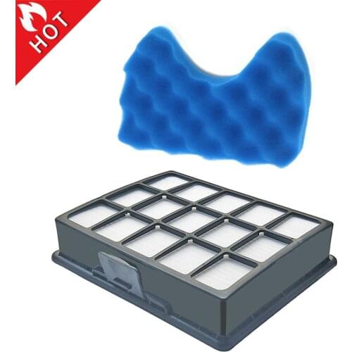 Vacuum Cleaner Filter Spare Parts Set Kit of Filters and Sponge Filter for Samsung DJ97-00492A SC6520 SC6530 /40/50/60/70/80/90