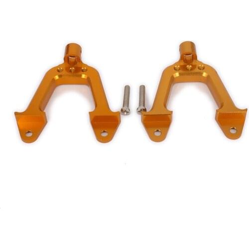 Machined Alloy Aluminum Rear Shock Hoops Tower Mount For Rc Car 1/10 AXIAL SCX10 Crawler Electric Upgraded Hop-Up Parts SCX0012