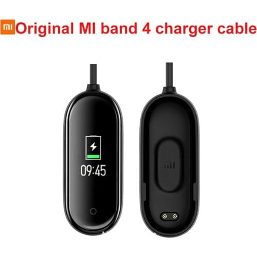 Original Xiaomi USB Charging Cable For Mi Band 4 Replacement Cord Charger Adapter Xiaomi Miband 4 Smart Wristband Accessories