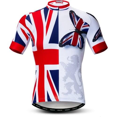Hot mens Cycling Jersey Classic retro Short sleeve Bicycle Cycling Clothing Bike Wear Clothes Maillot Ciclismo Country Uk