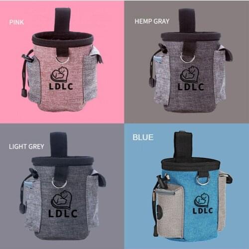 Pet Portable Dog Training Waist Bag Treat Snack Bait Dogs Obedience Agility Outdoor Feed Storage Pouch Food Reward Waist Bags