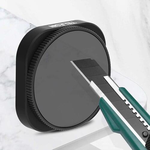 Scratch-resistant Practical Sports Camera ND/PL Filter Set Adjustable Light Reduction ND Filter for GoPro Hero 9 Sports Camera