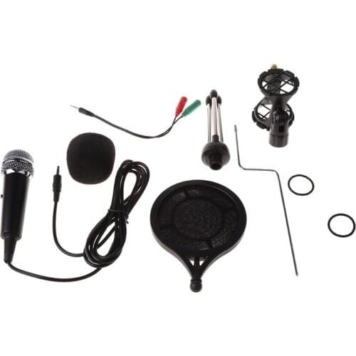 Professional USB Condenser Microphone for Youtube Streaming Podcast Recording QW