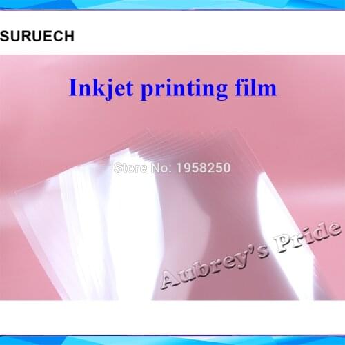 10Pcs Transparence Clear Brand New A4 Size (297x210mm) Inkjet Laser Printer Printing Film