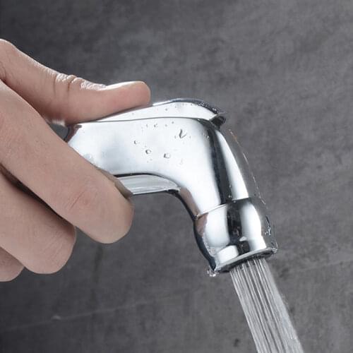 1Pc Stainless Steel Handheld Hygienic Shower Portable Bidet Sprayer Gun Toilet Seat Bidet Home Hand Held Spray Toilet Bidet Tap