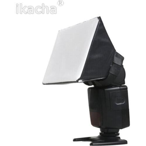 Photography Flash Softbox Diffuser Mini Softbox Kit Camera Photo Foldable Soft Box Flash For Canon EOS for Nikon Speed Light
