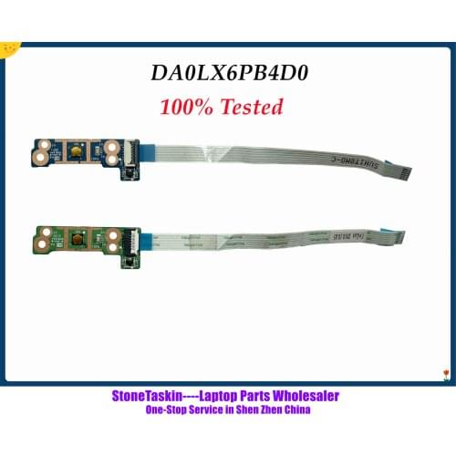 StoneTaskin DA0LX6PB4D0 for HP Pavilion DV6-3000 Power Button Switch board 100% Tested