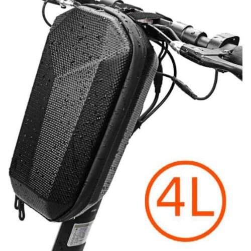 4L Electric Scooter Bag Bike Handle Bar Bag Folding Bicycle Handle Bag EVA Hard Case Balance Bags for Xiaomi Scooter Accessories