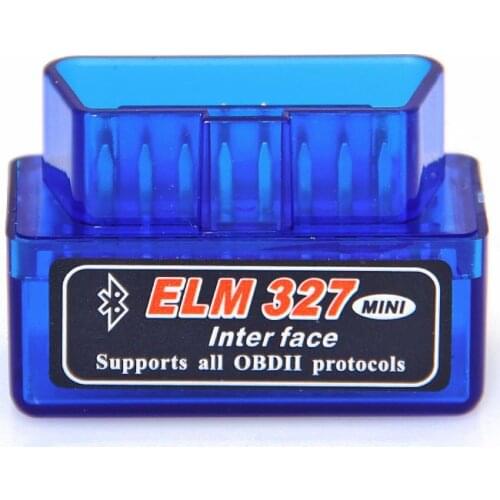 Super Mini Elm327 Bluetooth V2.1 OBD2 EOBD Elm 327 Mini Car Code Diagnostic Scaner Free Shipping