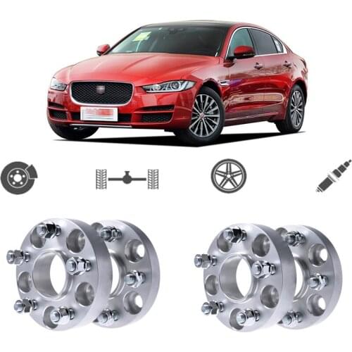 Teeze 4pcs 5X108 63.4CB 25mm Thick Hubcenteric Wheel Spacer Adapters For Jaguar Series