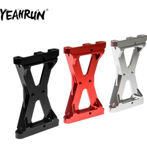 TRX4 Rear Cross Beam Mounts Crossmember Brace Steering Servo Chassis Cross Mounts for 1:10 RC Crawler TRX-4 Parts