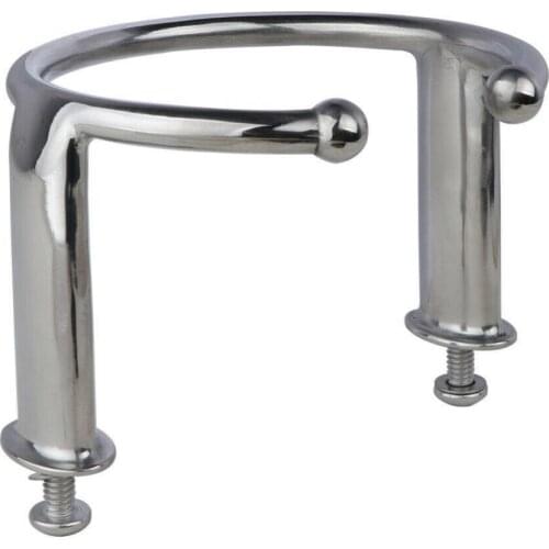 Universal Boat Drinks Holder Stainless Steel Open Ring Marine Boat Ship Yacht Water Cup Holder