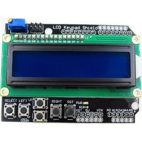 1pcs/lot LCD Keypad Shield LCD1602 character the LCD input and output expansion board UNO MEGA2560