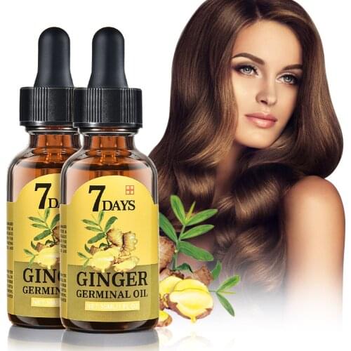30ml Ginger Germinal Serum Oil Hair Growth Serum Essences Oil Loss Hair Treatment Nourish Replenish Fiber Nutrition