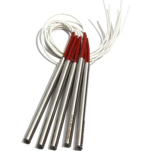 5PCS 12.5mm Diameter 190~220mm 110/220/380V Tubular Heating Pipe 304SUS Cartridge Heaters 740/760/780/820/860W Electric Element