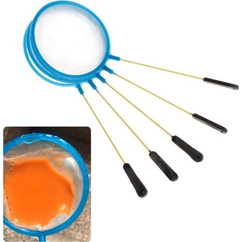 5 Pcs/set Fish Net Artemia Filter Shrimp Mini Portable Fishing Fish Tank Aquarium Dense Mesh Small Pore Tool