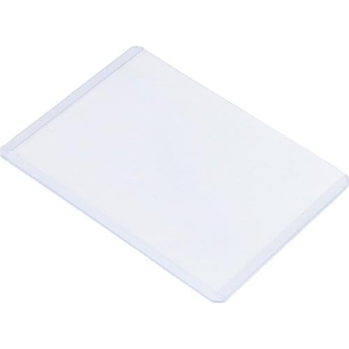 50 Pcs A4 Wall Mount Sign Sleeves Window Vinyl Pouch Tag Holder Pvc Envelope Guide Bag Plastic Price Card Pockets