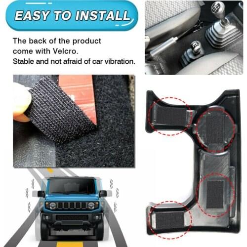 Accessories Cup Holder For Suzuki Jimny 18-20 MT Model W/ rubber pad ABS Storage Box Replacement New