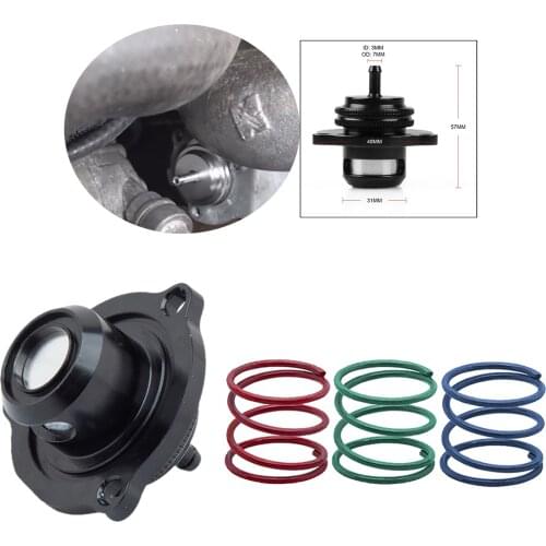 Auto Recirculating Dump Valve Blow Off Valve Fit for Opel Vauxhall Zafira VXR, Black