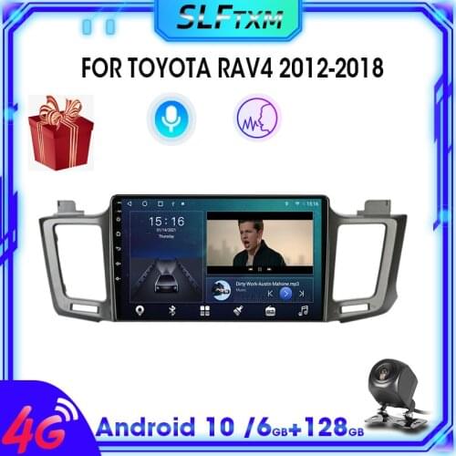 Android 10.0 2din Car Radio Multimedia video Player Navigation GPS IPS For Toyota RAV4 4 XA40 5 XA50 2012 - 2018 8 core No 2 din