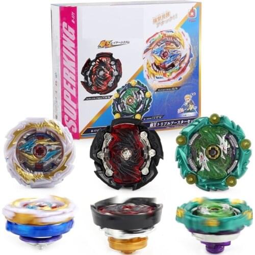 Bayblade Burst Thunderstorm Dragon SuperKing B-171 Superking Triple Booster Set for Children