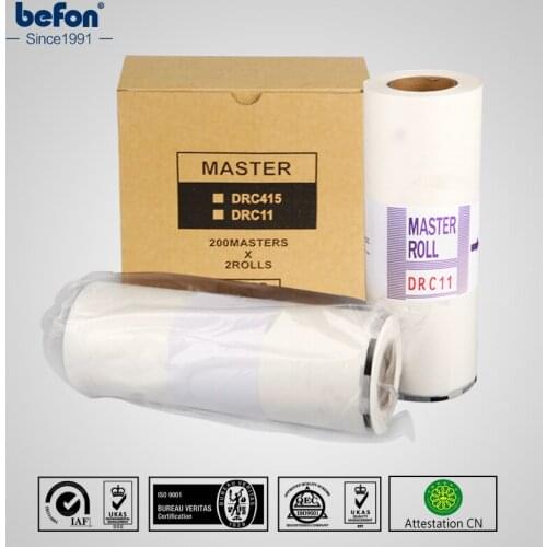 Befon Master Roll DRC11 A4 Compatible for DUPLO DP110 DP 110 2 rolls/box
