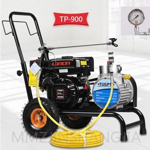 High-Pressure Airless Sprayer Multifunctional Latex Paint High-Efficiency Gasoline-Powered Hand-Push Coating Tool