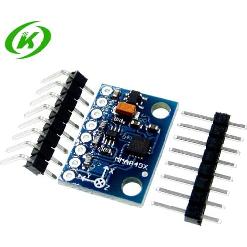 5PCS/LOT GY-45 MMA8452 Module MMA8452Q Digital Triaxial Accelerometer High-precision Inclination Module