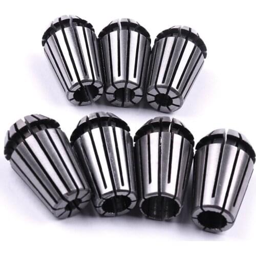 Imperial ER16 Spring Collet Chucks Set High Precision Good Elasticity 17mm Outer diameter Collet for CNC milling Lathe Tool