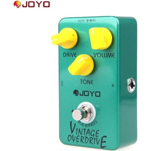 Joyo JF-01 Vintage Overdrive Guitar Effect Pedal True Bypass in Hot Selling Gutiar parts
