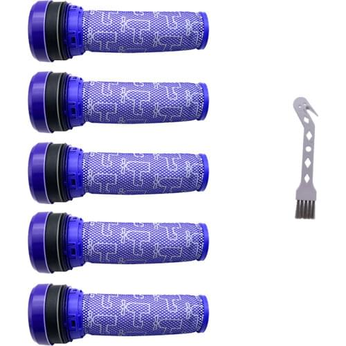 Washable Pre-Filter Air Filters for Dyson DC39 DC37 Vacuum Cleaner Replacements Parts + Brush