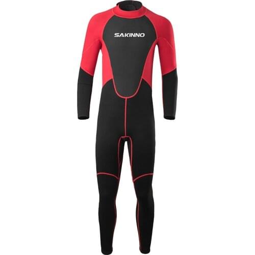 2MM Neoprene Wetsuit for Men Scuba Diving suit deep spearfishing wear Snorkeling Surfing one piece suit winter thermal swimsuit