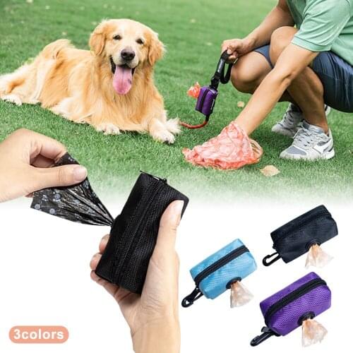 2020 New Pet Garbage Bag Dog Pick Up Toilet Cat Puppy Dispenser Poop Bag Set Garbage Bags Carrier Holder Animal Waste Picker 2