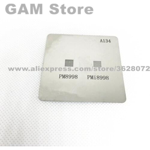 PM8998 PMI8998 BGA Stencil For Samsung S8 SPower IC PM Chip Reball PinS Soldering BGA Direct Heating Template A134 Free Shipping