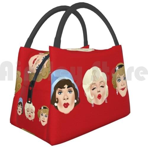 Portable Insulation Bag Hot Some Like It Hot Marilyn Monroe Lemmon Tony Curtis Comedy Hollywood Alejandro