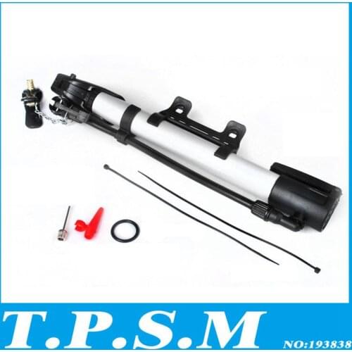 Portable Bicycle Electric Bicycle Motorcycle Aluminum Alloy Pump Mini-pump Bike Tool Parts Accessories