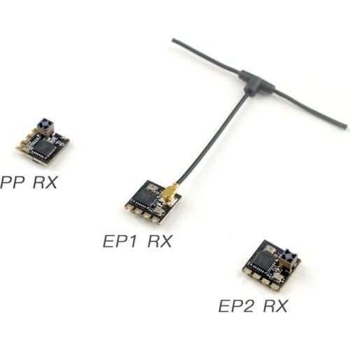 ELRS PP 2.4GHz PP RX / EP1 RX / EP2 Receiver SX1280 EXPRESSLRS Nano Long Range Receiver + Omnidirectional Antenna For TBS Tracer