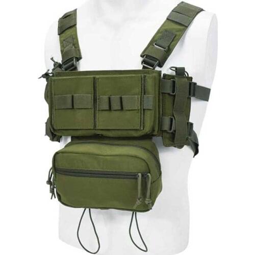 Tactical MK3 Chest Rig Wargame TCM Airsoft Army Vest Packs Magazine Pouch Outdoor Combat Hunting CS Match Chest Vest Bag
