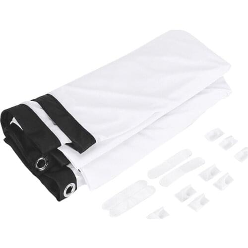 Movie Cloth Projection Screen Polyester Portable Practical Home Waterproof