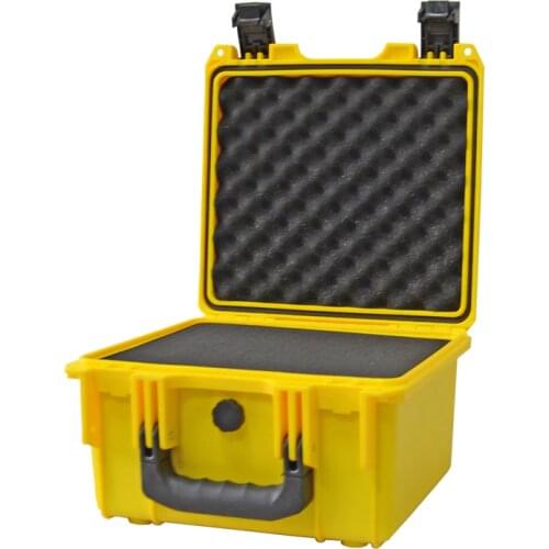 Toolbox Impact Resistant Safety Case Suitcase Tool case File Box Equipment Camera Case with Pre-cut Foam Lining 290x285x170mm